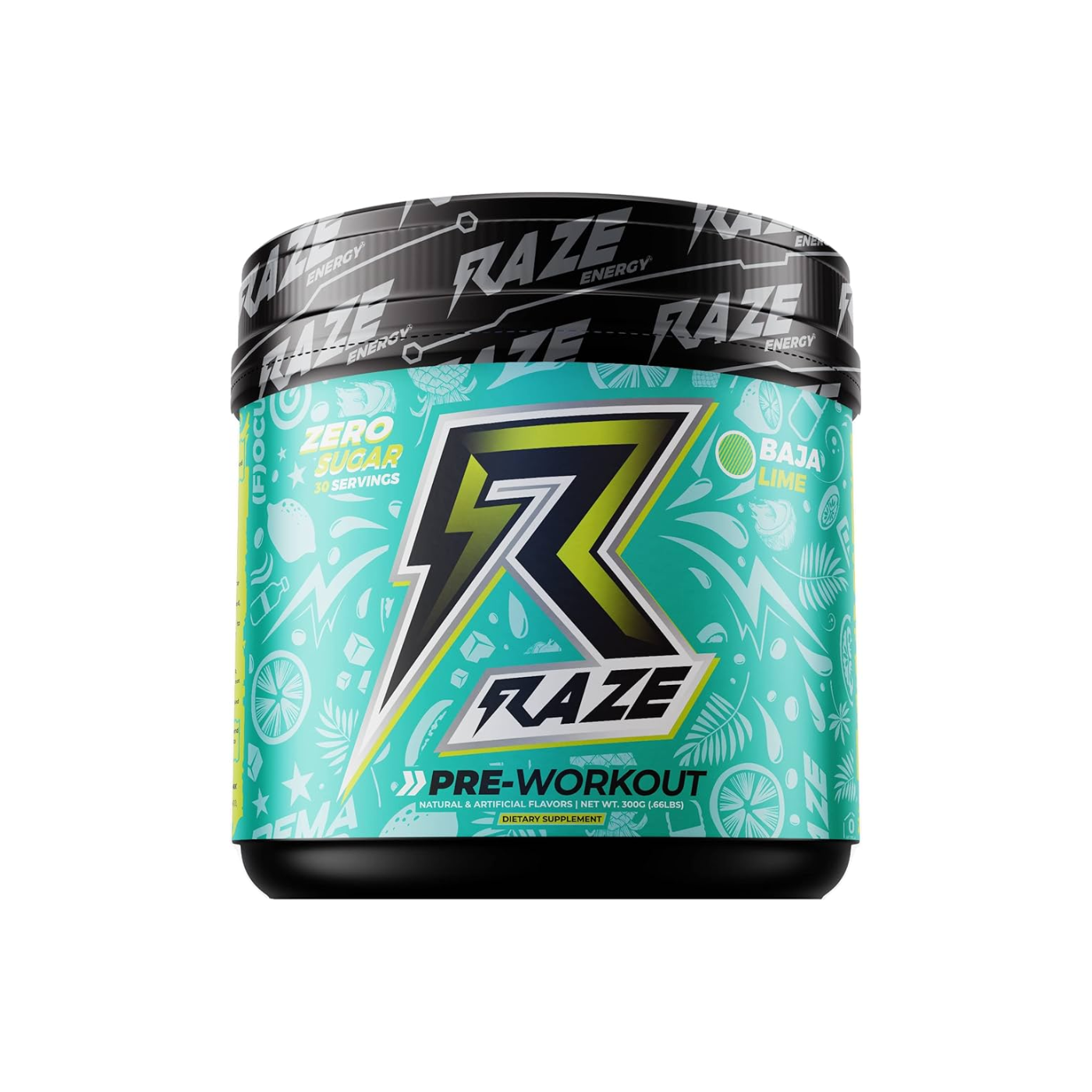 Raze Pre Workout Baja Lime