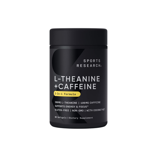 L- Theanine + Caffeine 60 softgels