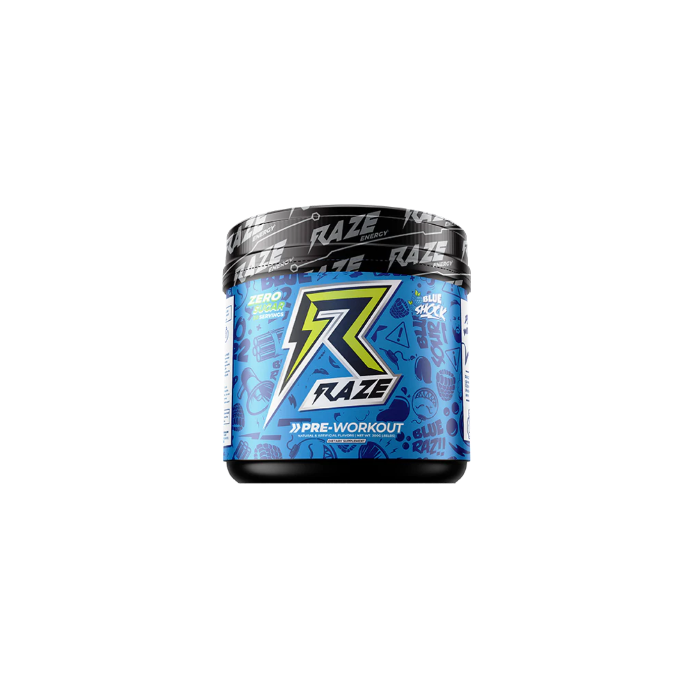 Raze Pre Workout Blue Shock