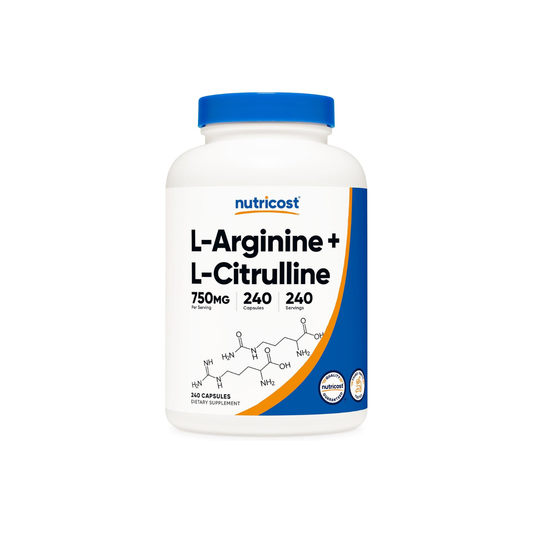 Nutricost L-Arginine + L-Citrulline 750mg