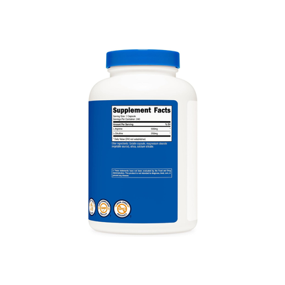 Nutricost L-Arginine + L-Citrulline 750mg