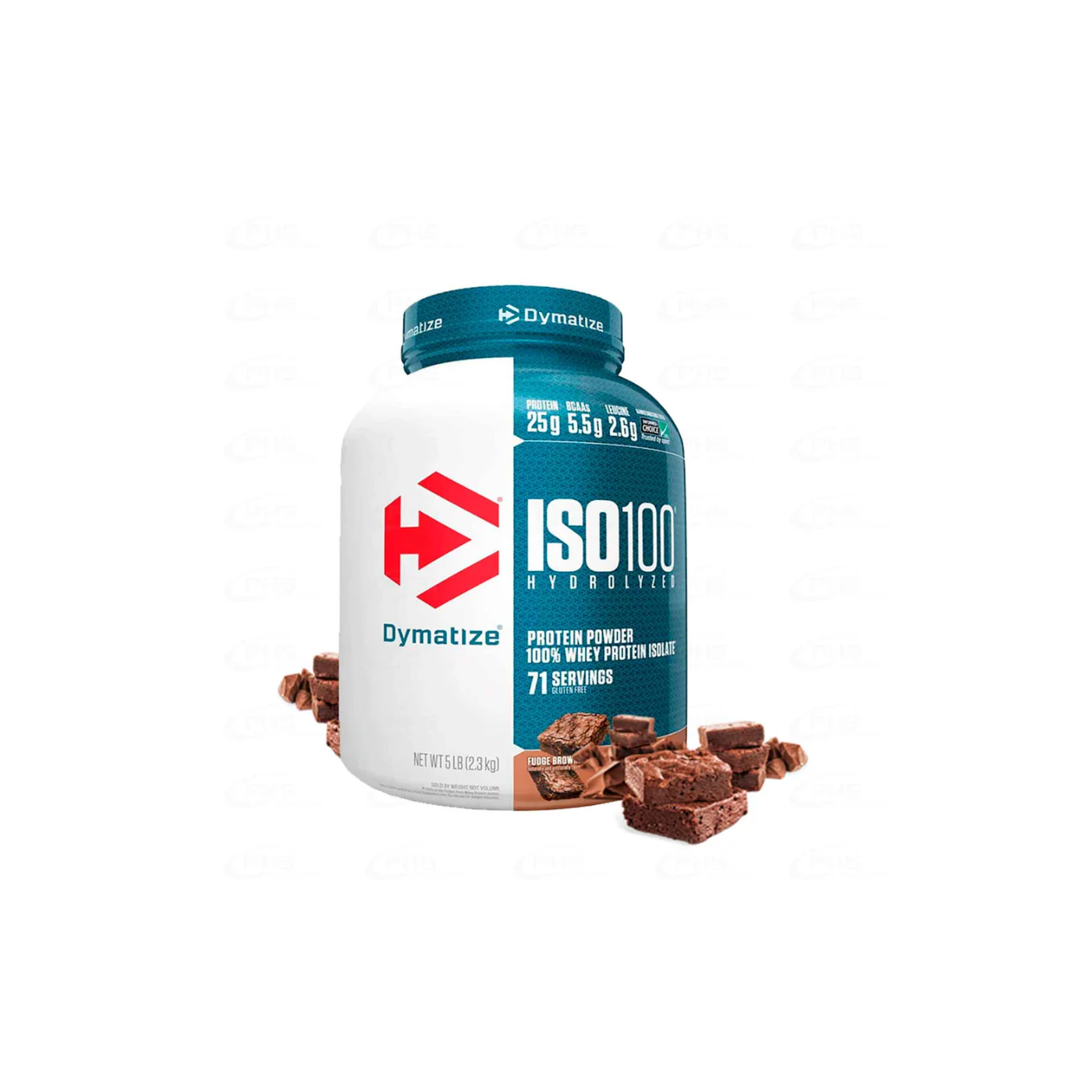 Dymatize Iso 100 - 5lbs Fudge Brownie – FitMarket Panamá