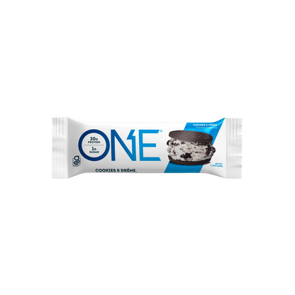 ONE Barra De Proteína Cookies and Cream caja 12 unidades