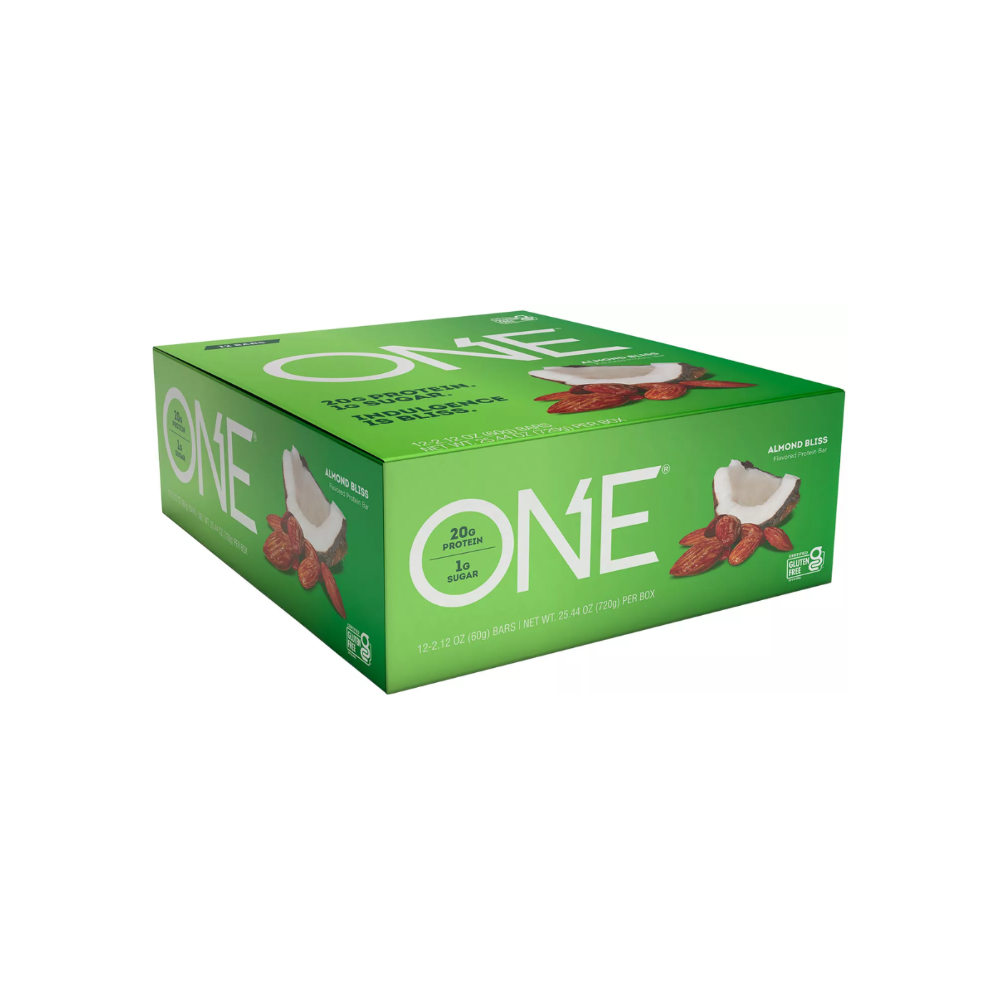 ONE Barra De Proteína Almond Bliss caja 12 unidades