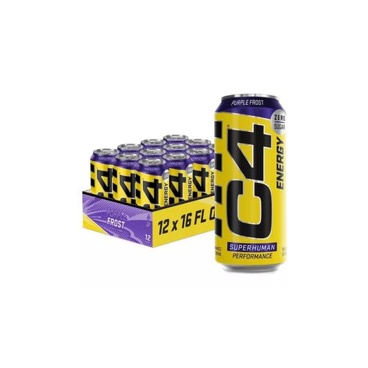 C4 Zero Sugar Purple Frost  caja 12 unidades