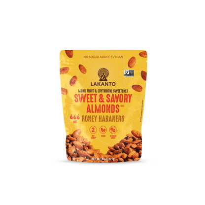 Sweet And Savory Almonds Honey Habanero