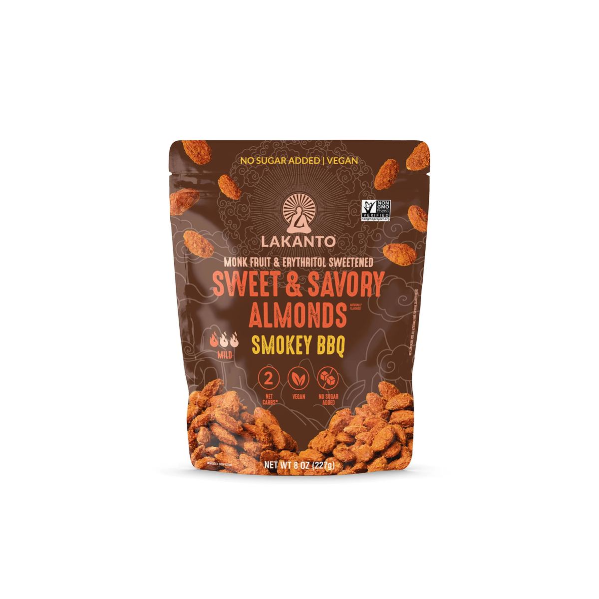 Sweet And Savory Almonds Smoky BBQ