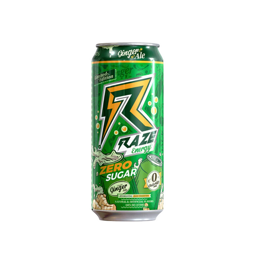 Raze Energy Ginger Ale