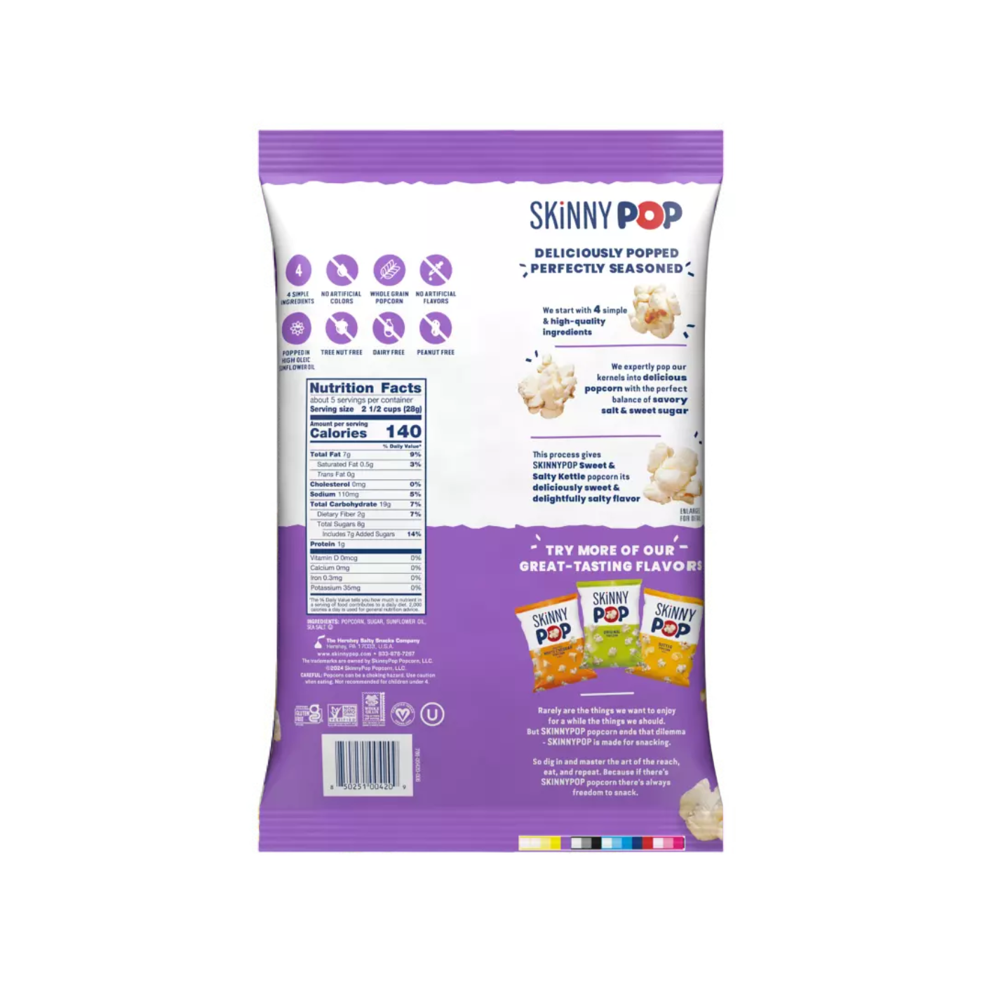 SkinnyPop Sweet & Salty Kettle 5.3 oz