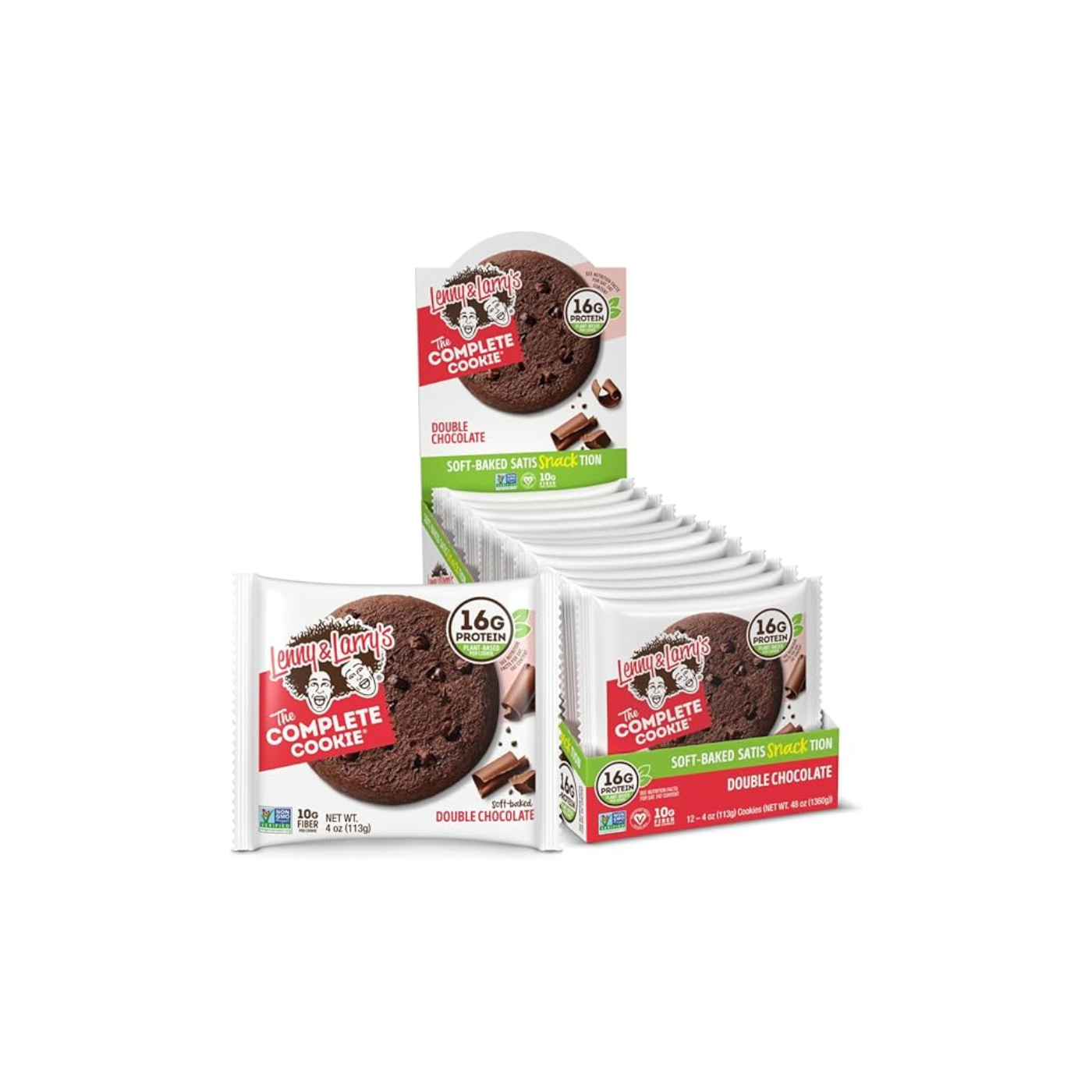 The Complete Cookie Doble Chocolate caja 12 unidades