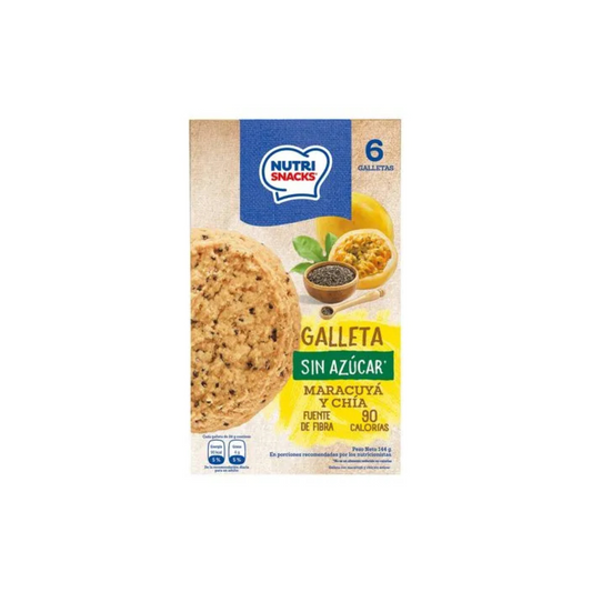 Galleta Maracuya Sin Azucar X6 Pack
