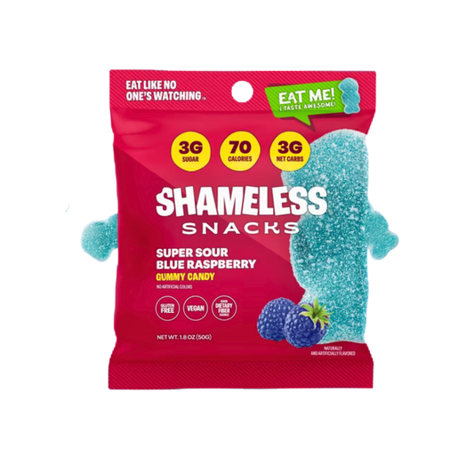 Gummy Super Sour Blue Razz