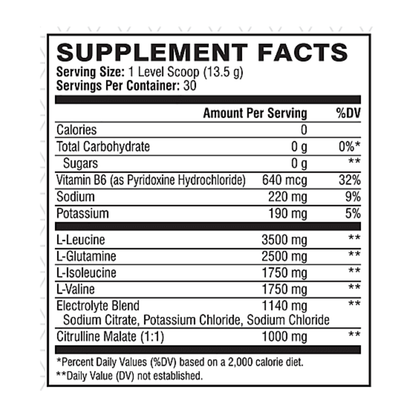 Xtend BCAA Original 30 serv Knockout Fruit Punch