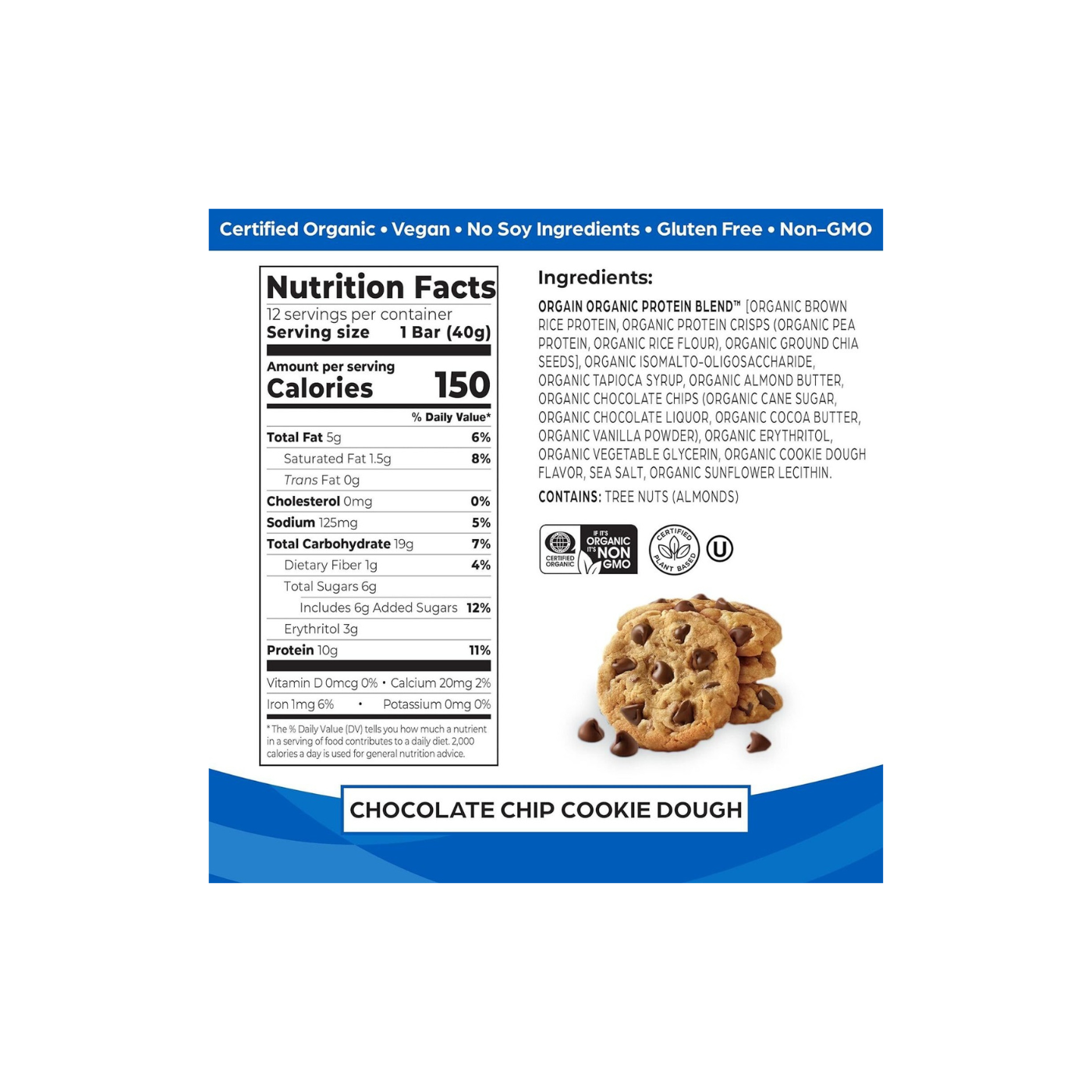 Orgain Cookie Dough