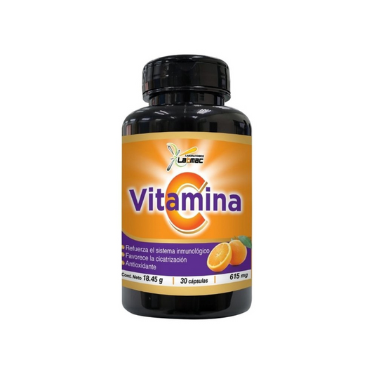 Labmac Vitamina C 30 capsulas