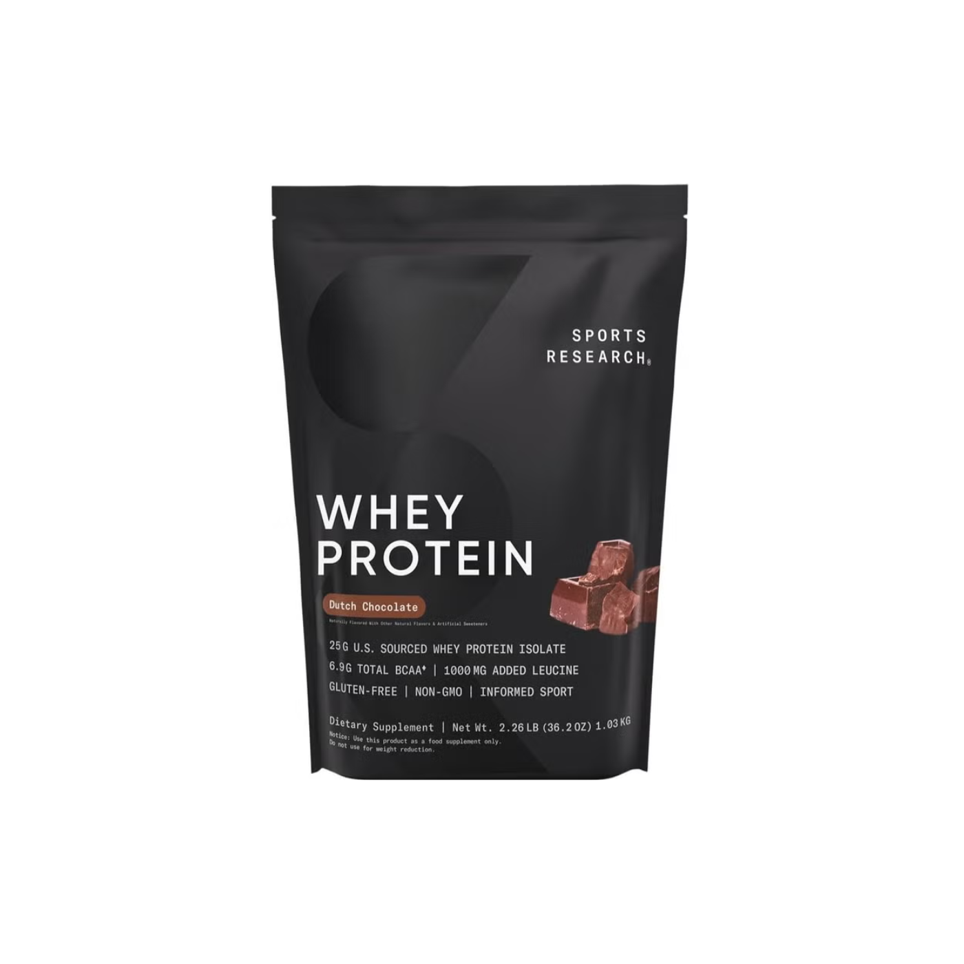 Whey Protein Isolate de chocolate con 2.26 lbs