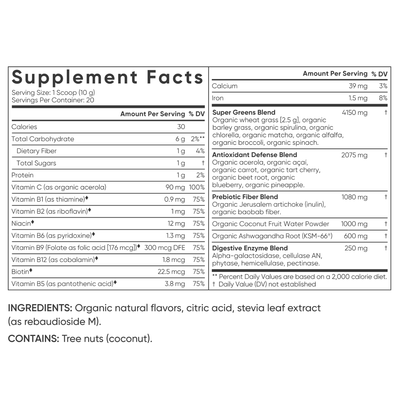 SR Organic Green