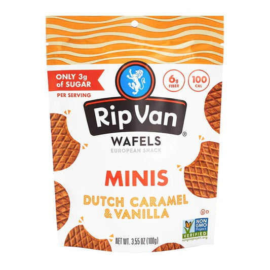 Minis Wafels Dutch Caramel & Vanilla