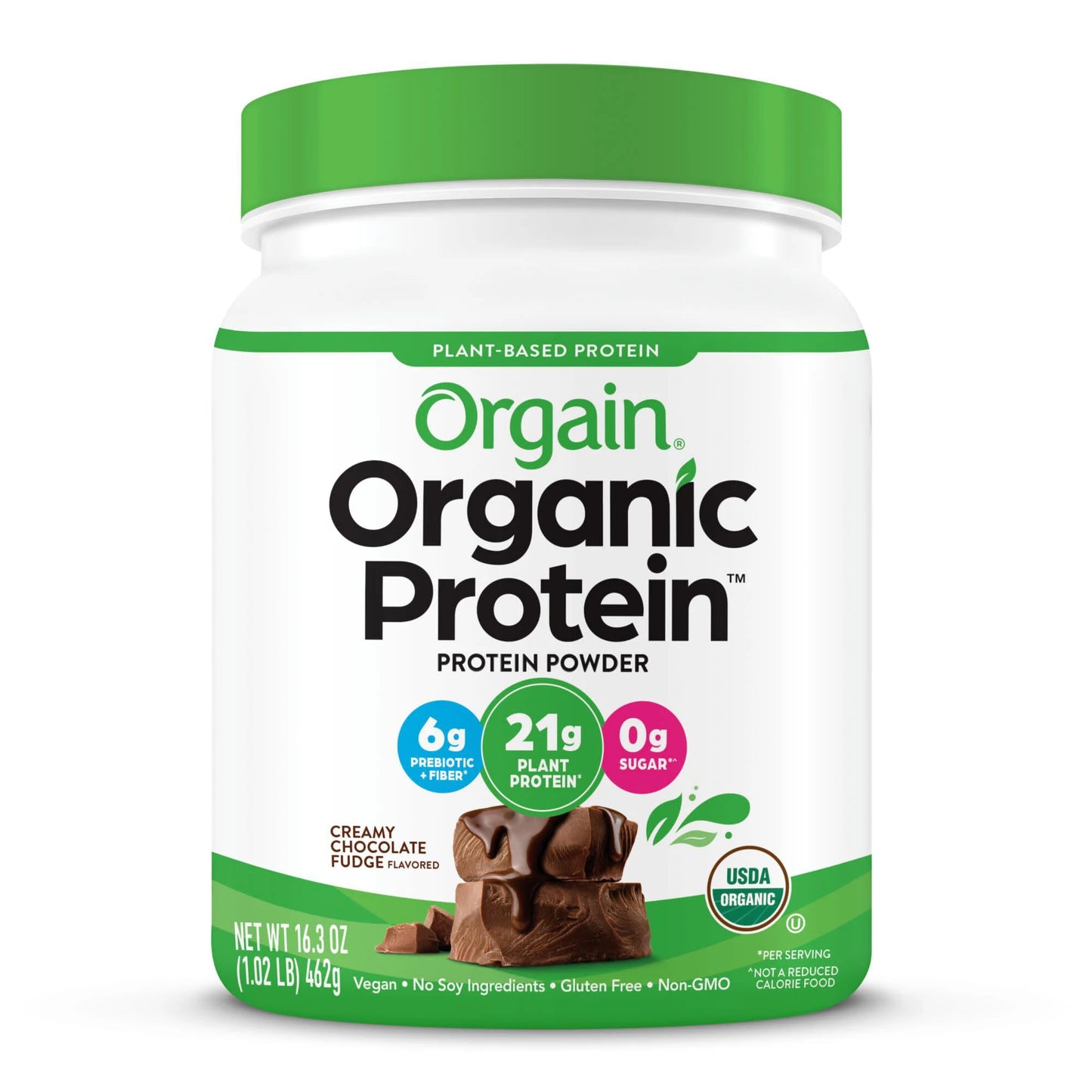 Organic Protein Plant Based 1 lb Chocolate