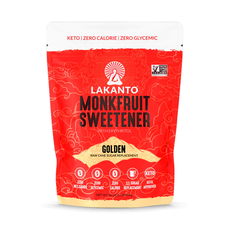 Lakanto Monkfruit Sweetener Golden 1Lb
