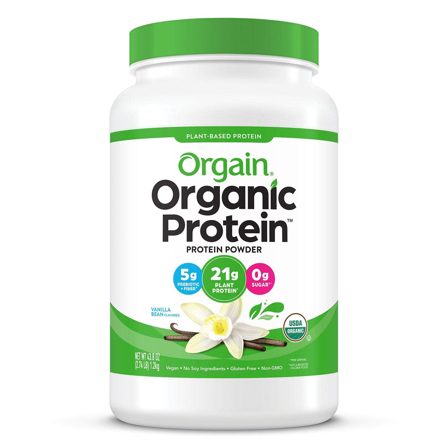 Organic Protein Plant Based 2lb Vanilla