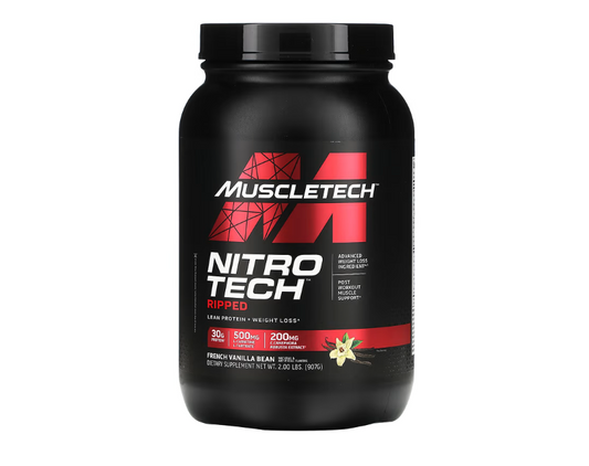 Nitro Tech Ripped 2 Lbs French Vanilla Bean