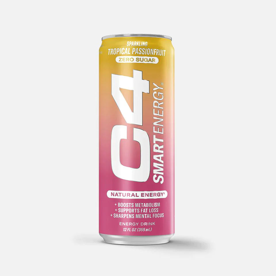 C4 Smart Energy Carbonated Tropical Passionfruit