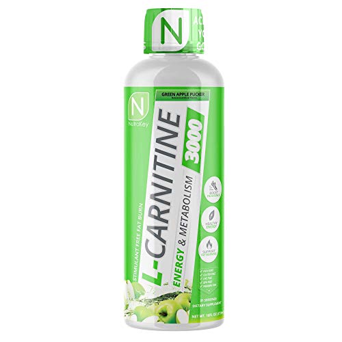 Nutrakey L-carnitine 3000 Green Apple